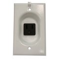 Mulberry Electrical receptacles WHITE CLOCK HANGER 40582